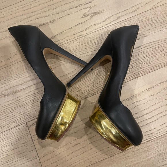 Charlotte Olympia leather shoes - Picture 4 of 7